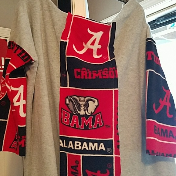 Oversize Alabama ROLL TIDE pullover - Picture 2 of 3